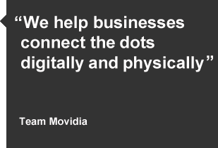 We help businesses connect the dots digitally and physically